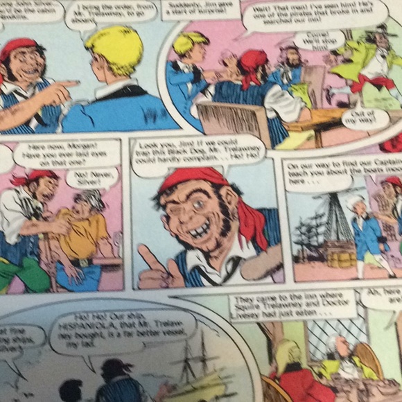 Vtg 1979 Treasure Island Comic Book -King Classics - Picture 5 of 8